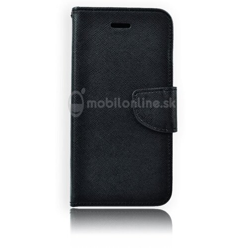 Puzdro Fancy Book Samsung Galaxy Xcover 3 G388/G389 - čierne