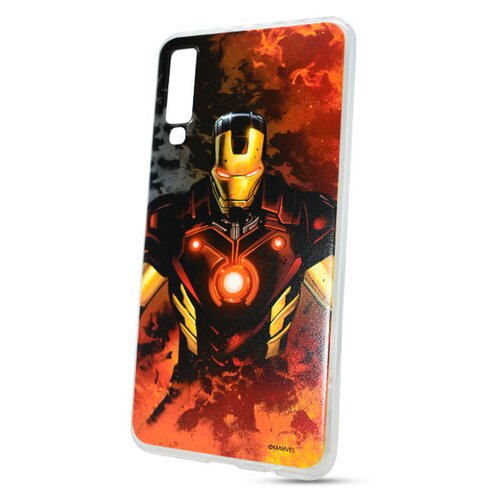 Puzdro Marvel TPU Samsung Galaxy A7 A750 Iron Man vzor 003 (licencia)