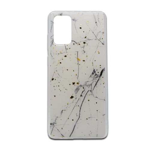 Puzdro Forcell Marble TPU Samsung Galaxy S20+ G985 - biele