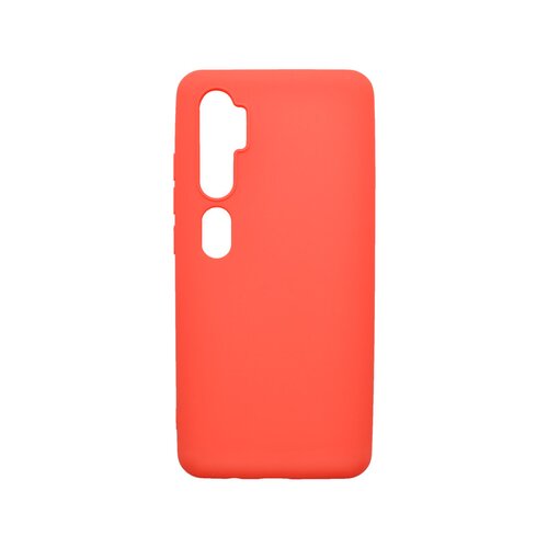 E-shop Matný silikónový kryt Xiaomi Mi Note 10 Pro červený
