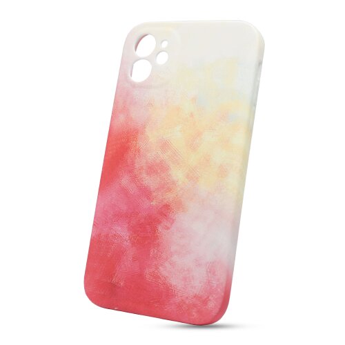 Puzdro Forcell Pop TPU iPhone 11 - červeno-biele