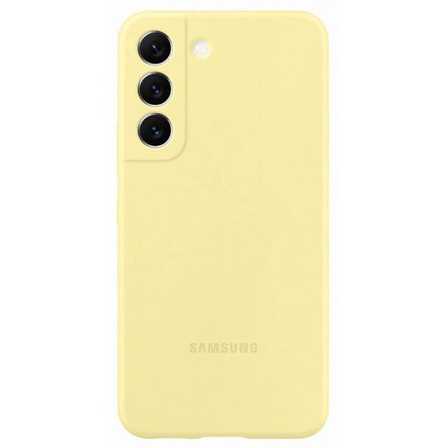 EF-PS901TYE Samsung Silikonový Kryt pro Galaxy S22 Yellow