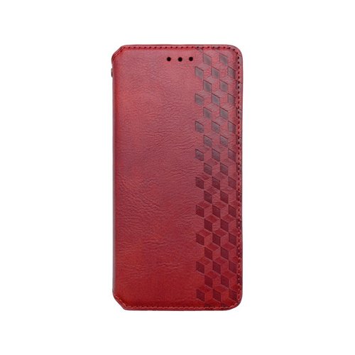 mobilNET knižkové puzdro Samsung Galaxy S22 Plus, červená, Pattern