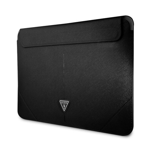 Guess Saffiano Triangle Metal Logo Computer Sleeve 13/14\