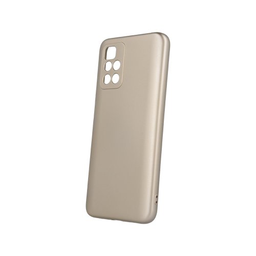Puzdro Metallic TPU Xiaomi Redmi 10 - Zlaté
