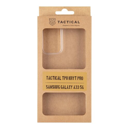 Tactical TPU Kryt pro Samsung Galaxy A33 5G Transparent