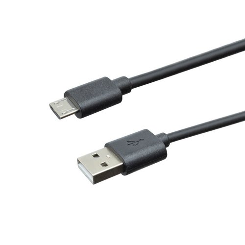 E-shop mobilNET dátový kábel Micro USB 2,4A, 1m, čierny