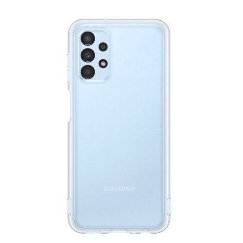 EF-QA136TTE Samsung Soft Clear Kryt pro Galaxy A13 5G/A04s Transparent