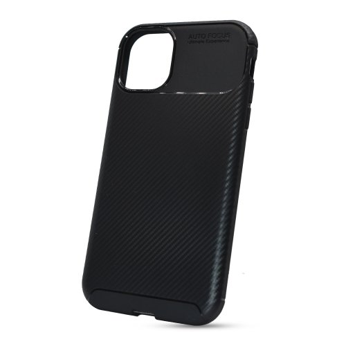 Puzdro Carbon Elite TPU iPhone 13 Pro - čierne