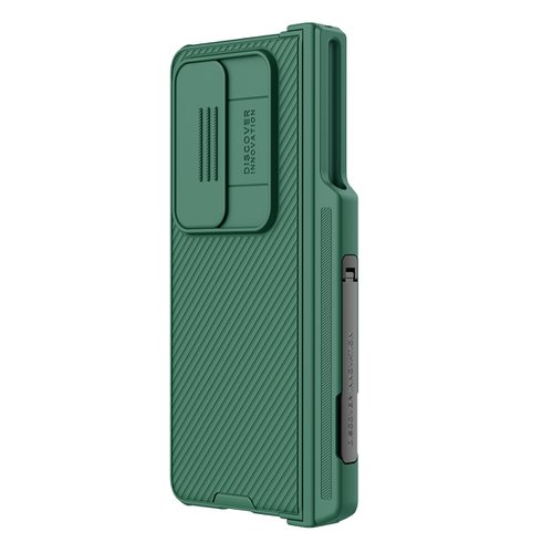 Nillkin CamShield PRO Slot+Stand Zadní Kryt pro Samsung Galaxy Z Fold 4 5G Deep Green