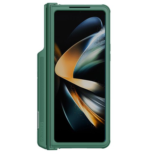 Nillkin CamShield PRO Slot+Stand Zadní Kryt pro Samsung Galaxy Z Fold 4 5G Deep Green