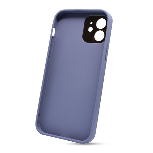 Puzdro Leather TPU iPhone 12 (6.1) - modré