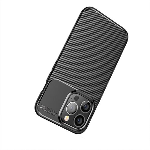 Puzdro Carbon Elite TPU Samsung Galaxy A22 5G - čierne