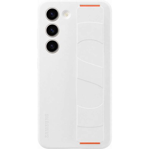 EF-GS911TWE Samsung Silikonový Kryt vč Popruhu pro Galaxy S23 White