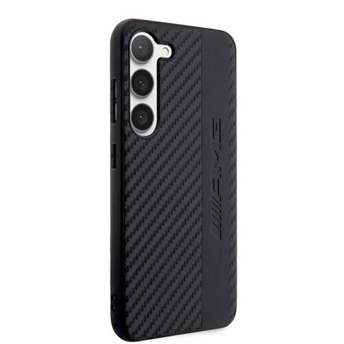 AMG Carbon Stripe Zadní Kryt pro Samsung Galaxy S23+ Black