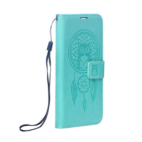 Puzdro Mezzo Book Samsung Galaxy A14 4G/5G vzor dreamcatcher - zelené