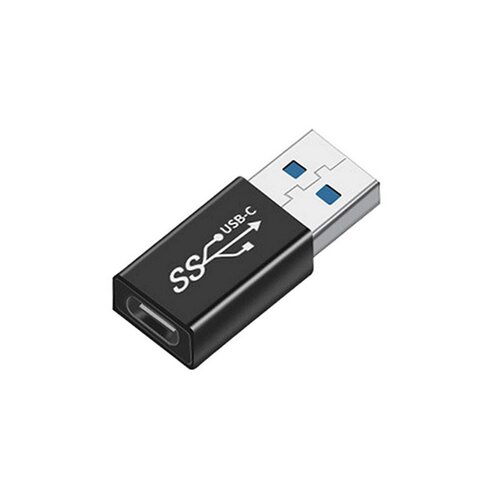 USB 3.0(m) to Type-C(f)redukcia, hliníková zliatina, 3A