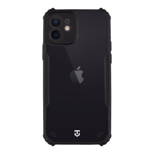 Tactical Quantum Stealth Kryt pro Apple iPhone 12 Clear/Black