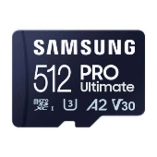Samsung PRO Ultimate/micro SDXC/512GB/UHS-I U3 / Class 10/+ Adaptér/Modrá