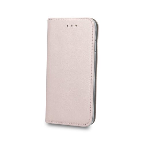 Puzdro Smart Magnetic Book Xiaomi Redmi Note 9 Pro/9s/9 Pro Max - ružovo-zlaté