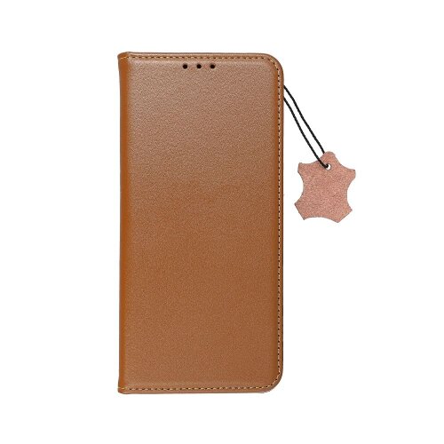 Puzdro Leather Book Samsung Galaxy A22 5G - hnedé