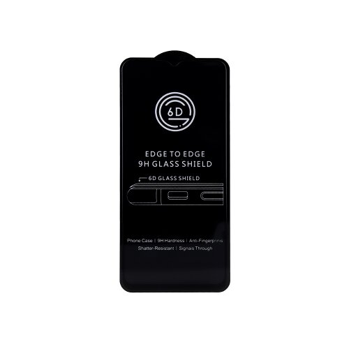 Ochranné sklo 6D Glass Motorola Moto E13, celotvárové - čierne