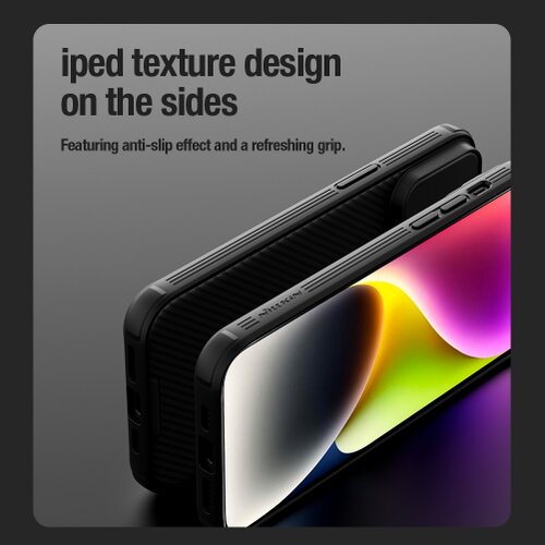 Nillkin CamShield PRO Magnetic Zadní Kryt pro Apple iPhone 15 Plus Black
