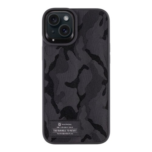 Tactical Camo Troop Kryt pro Apple iPhone 15 Plus Black