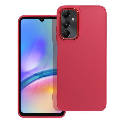 Puzdro Frame TPU Samsung Galaxy A05s - červené