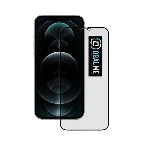 OBAL:ME Privacy 5D Tvrzené Sklo pro Apple iPhone 12/12 Pro Black