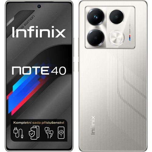 Infinix Note 40 8GB/256GB, Šedá - SK Distribúcia