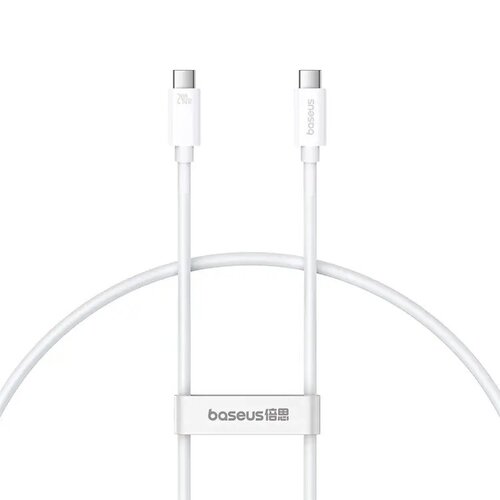 Baseus Superior Series 2 Fast Charging Datový Kabel USB-C - USB-C 240W 1m Moon White