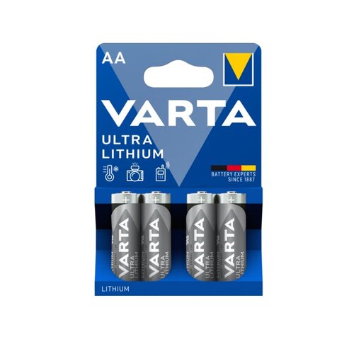 Varta Ultra Lithium AA Baterie 4ks