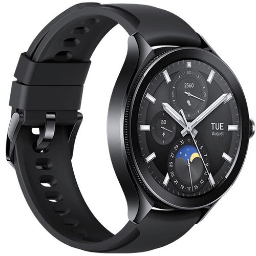 Xiaomi Watch 2 Pro - 4G LTE Black Case with Black FluororubberStrap