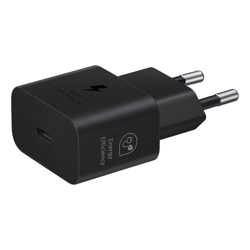 EP-T2510NBE Samsung USB-C 25W Cestovní Nabíječka Black (Pošk. Balení)