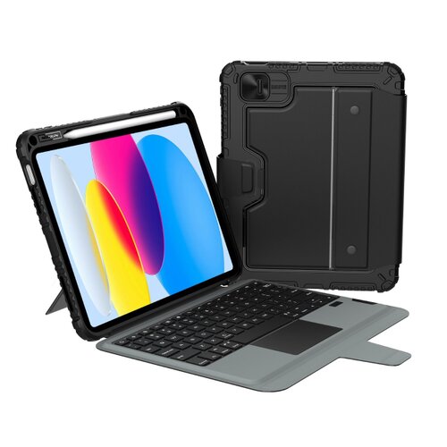 Nillkin Bumper Combo Keyboard Case (Backlit Version) pro iPad 10.9 2022 Black