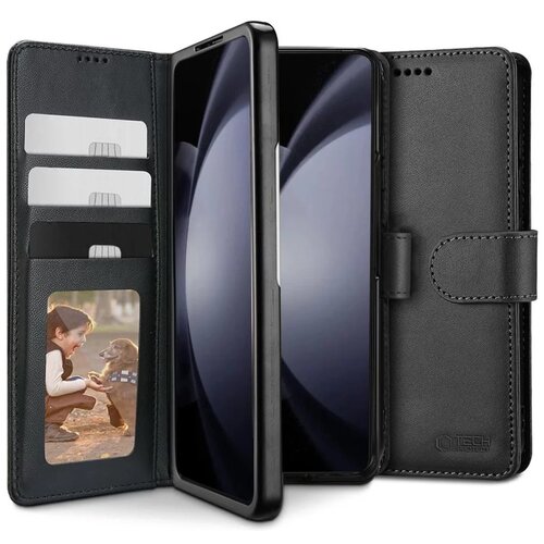 Puzdro Tech-Protect Wallet Book Samsung Galaxy Z Fold 6 - čierne